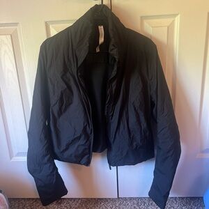 Women’s Black Lululemon Sleek City Jacket size 12
